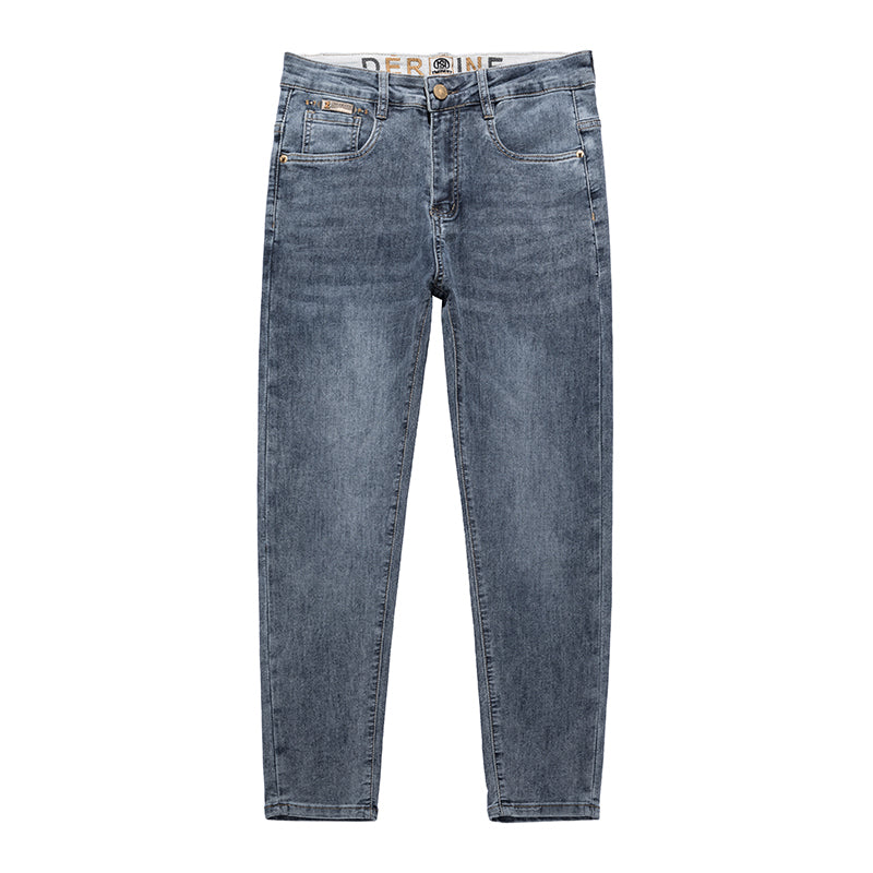 Plus Size Men's Casual Jeans,Spring Denim Pants