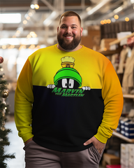 Men's Mr.Martian Plus Size Sweatshirts