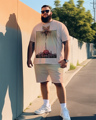 T-shirt et short Hellstar grande taille pour homme 