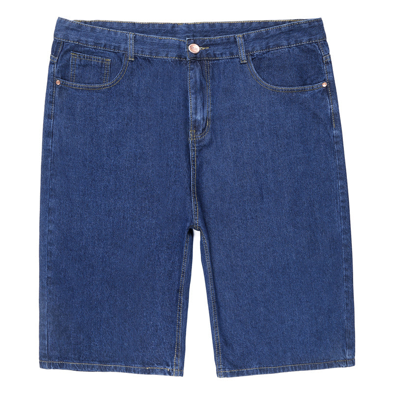 Minimalistische Sommerjeans für Herren in Übergröße 