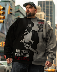 Sweat-shirts grande taille pour hommes The Texas Chainsaw Massacr