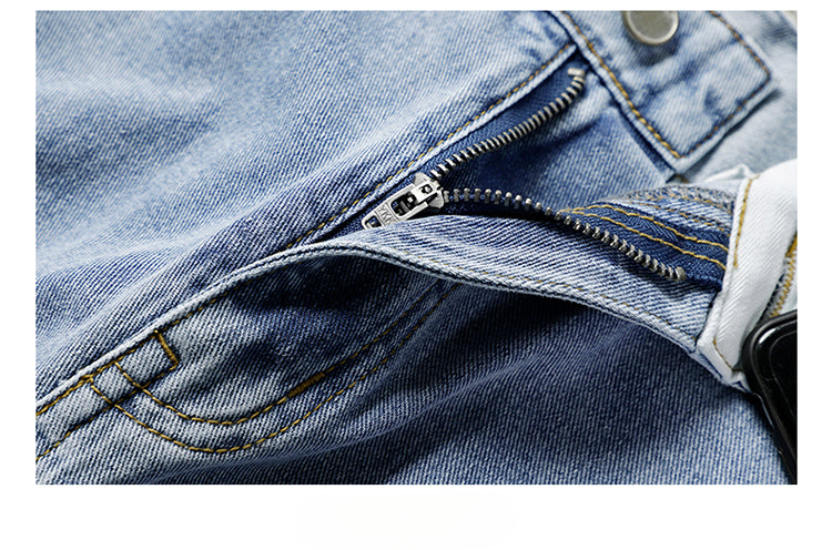 Personalisierte Knöcheljeans für Herren in Übergröße 