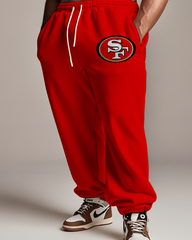 49ers Men's Plus Size Hoodie