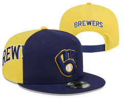 Casquette de baseball brodée des Milwaukee Brewers