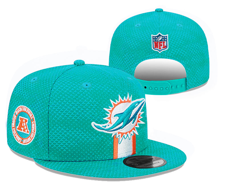 Casquette de baseball brodée des Miami Dolphins