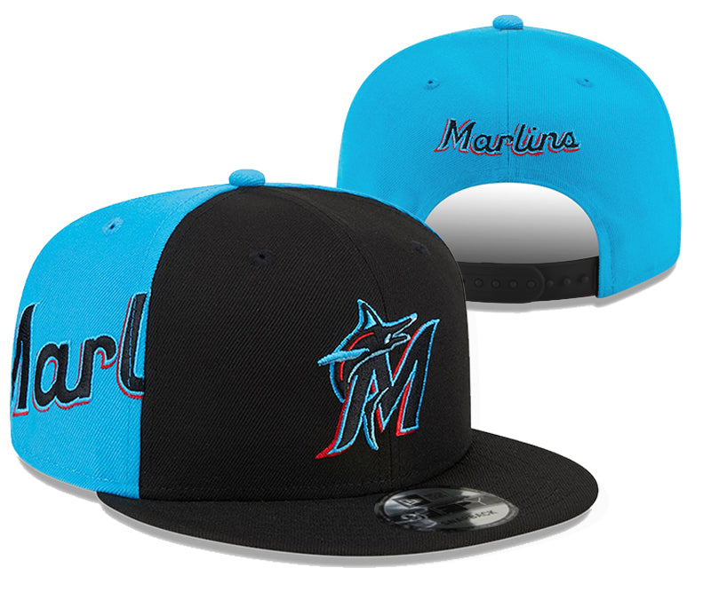 Miami Marlins Baseballkappe mit Stickerei