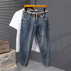 Plus Size Men's Casual Loose Jeans , Wide-Leg Jeans ,