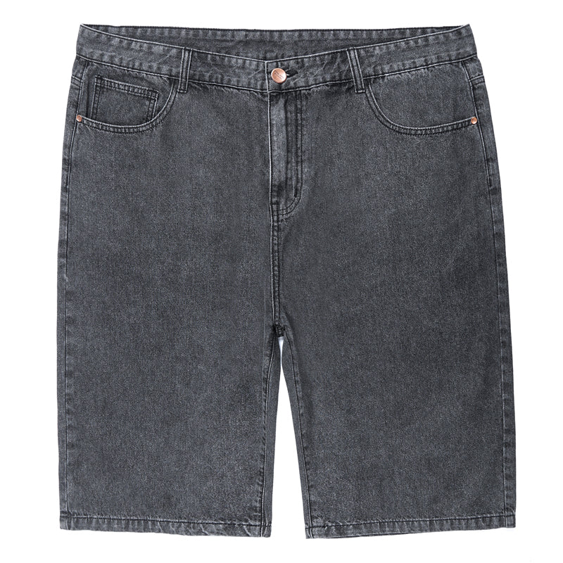 Minimalistische Sommerjeans für Herren in Übergröße 