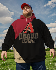 Arizona Diamondbacks-Kapuzenpullover für Herren in Übergröße