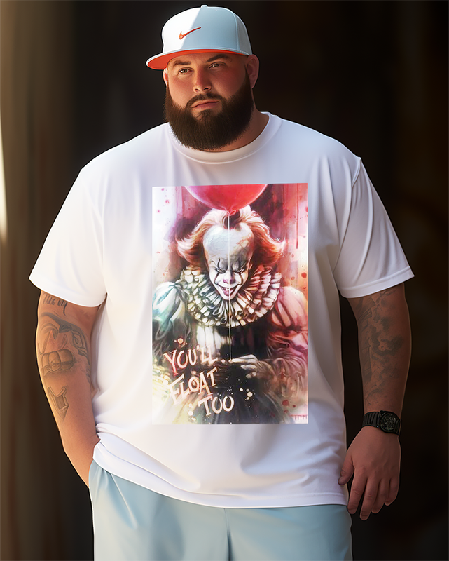 Men's Aura Fine Art Plus Size T-Shirt