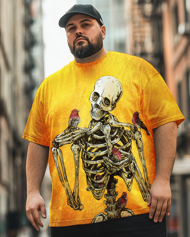 T-shirt grande taille pour homme BIRDS OF A FEATHER