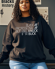 Black Af Women's Plus Size Sweatshirts