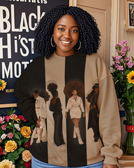 Black Girl Women's Plus Size Sweatshirts