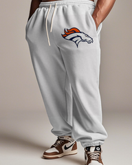 Broncos Men's Plus Size Hoodie