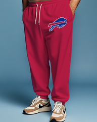 Sweat à capuche grande taille pour homme Buffalo Bills