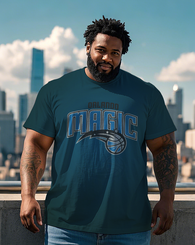 Orlando Magic Men's Plus Size Short Sleeve T-Shirt