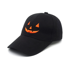 Halloween Personalized Spooky Emoji  baseball cap