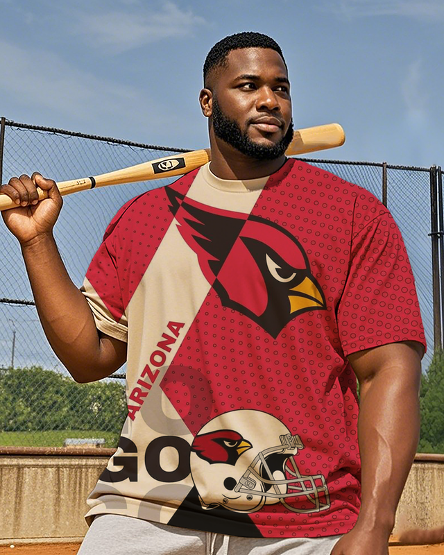 Cardinals Men's Plus Size Short Sleeve T-Shirt