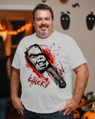 Chucky Knife T-Shirt für Herren in Übergröße