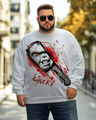 Sweat-shirts Chucky Knife pour hommes, grande taille