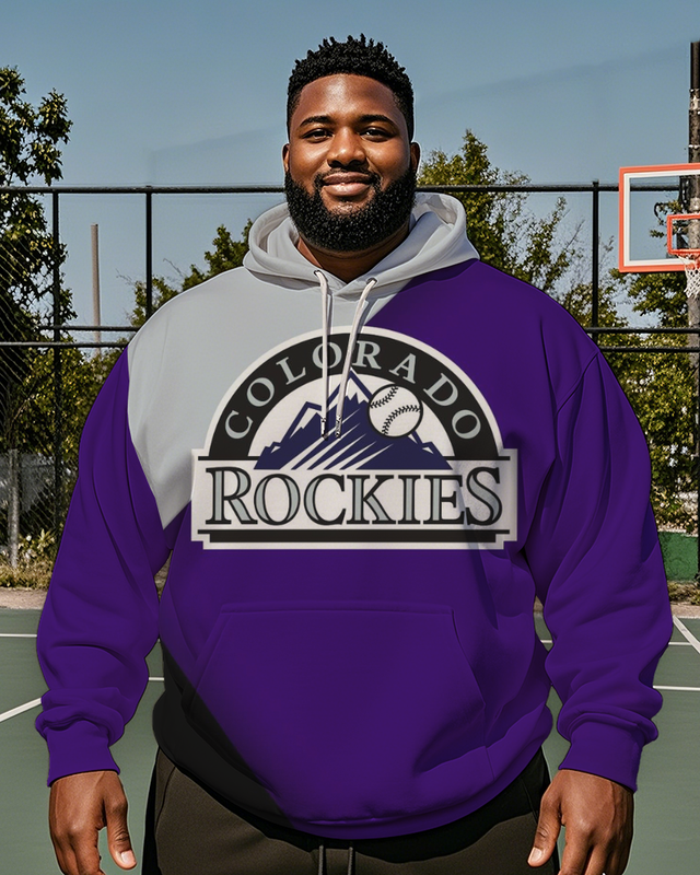 Sweat à capuche grande taille pour homme Cleveland Guardians