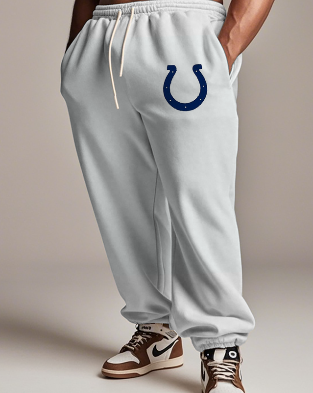 Colts Men's Plus Size Hoodie