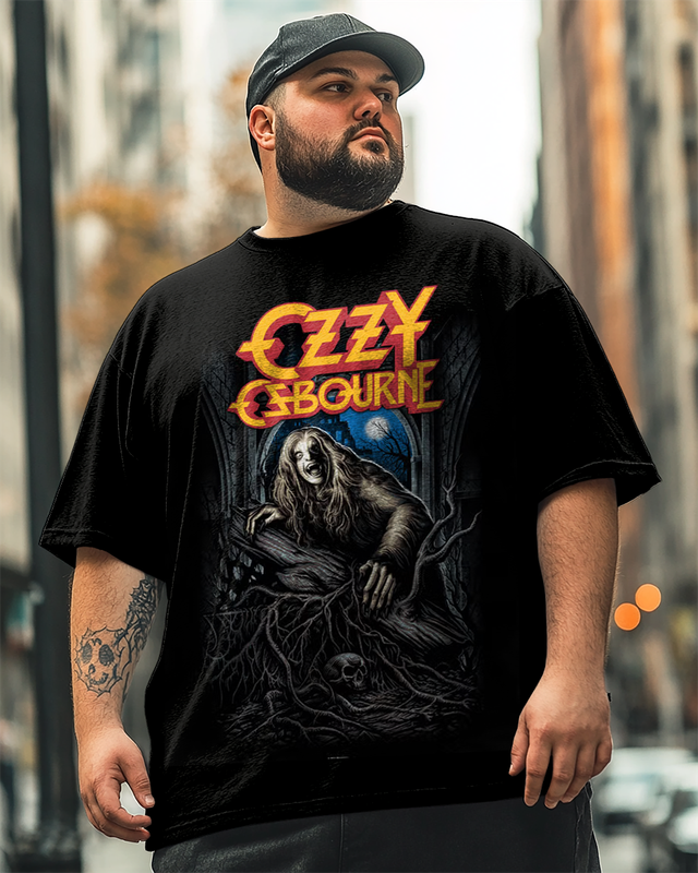 Men's Ozzy Osbourne Plus Size T-Shirt