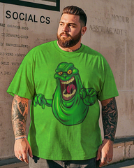 T-shirt à manches courtes pour homme Ghostbusters grande taille