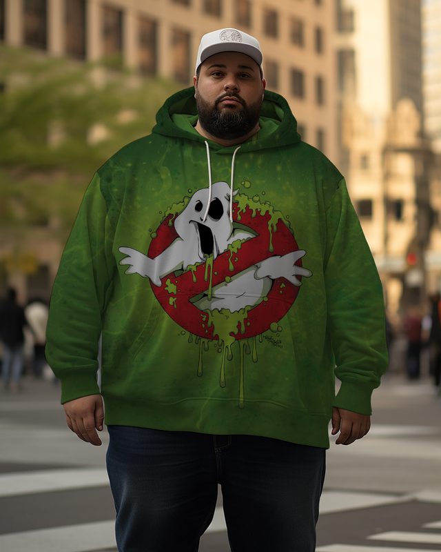 Sweat à capuche Ghostbusters pour homme, grande taille