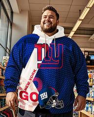 Giants Men's Plus Size Hoodie