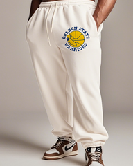 Sweat à capuche grande taille pour homme Golden State Warriors