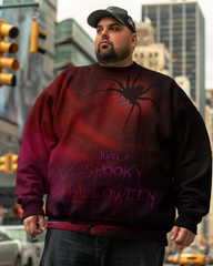 HAVE A SPOOKY HALLOWEEN Sweatshirts für Herren in Übergröße