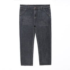 Plus Size Men's Loose Straight Jeans