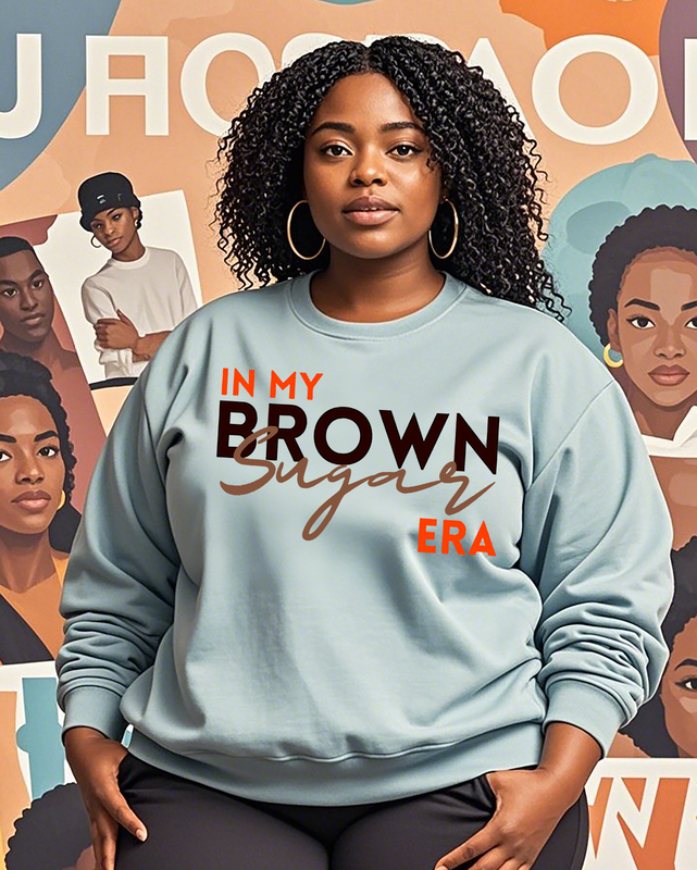 In My Brown Suger Women's Plus Size Sweatshirts