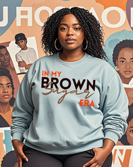 Sweat-shirts grande taille pour femmes In My Brown Suger