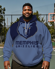 Memphis Grizzlies-Kapuzenpullover für Herren in Übergröße