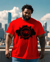 NWO Men's Plus Size Short Sleeve T-Shirt