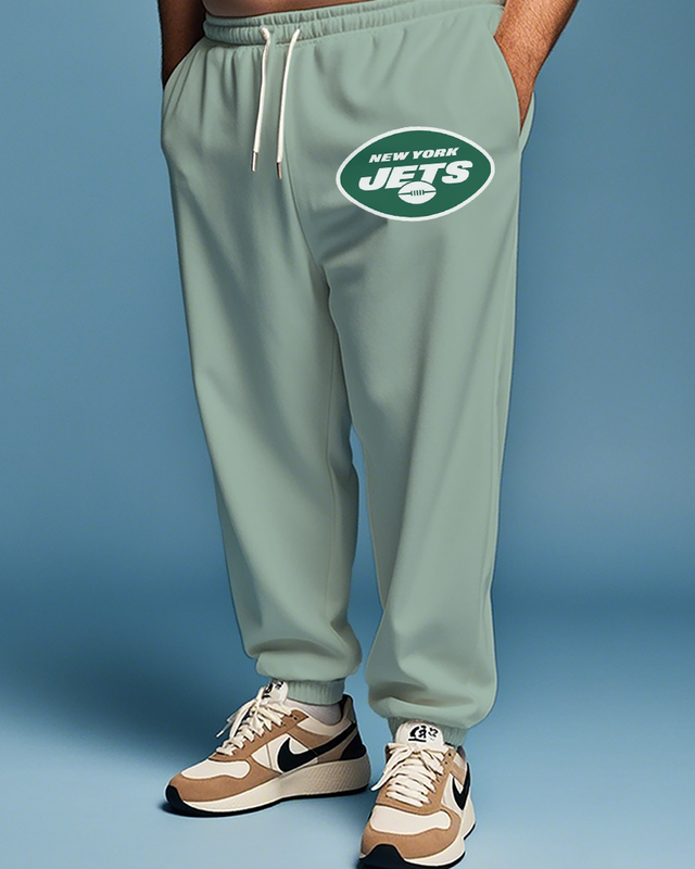 Sweat à capuche grande taille pour homme New York Jets