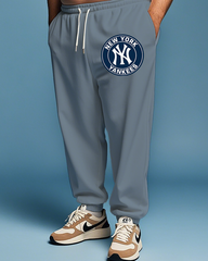 Sweat à capuche grande taille pour homme des Yankees de New York