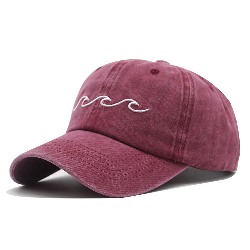 Simple letter baseball cap