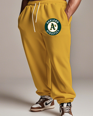 Oakland Athletics-Kapuzenpullover für Herren in Übergröße