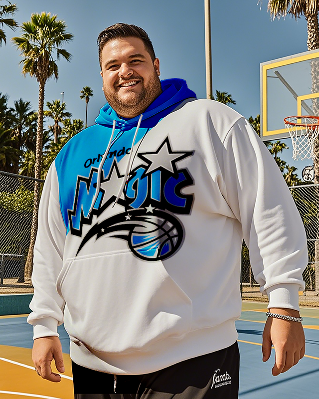 Men's Orlando Magic Plus Size Hoodie