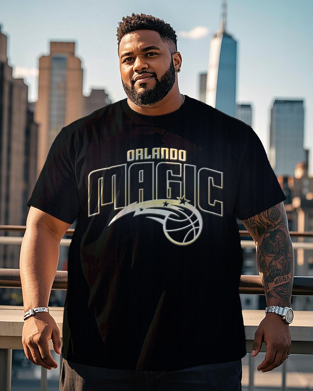 Orlando Magic Men's Plus Size Short Sleeve T-Shirt