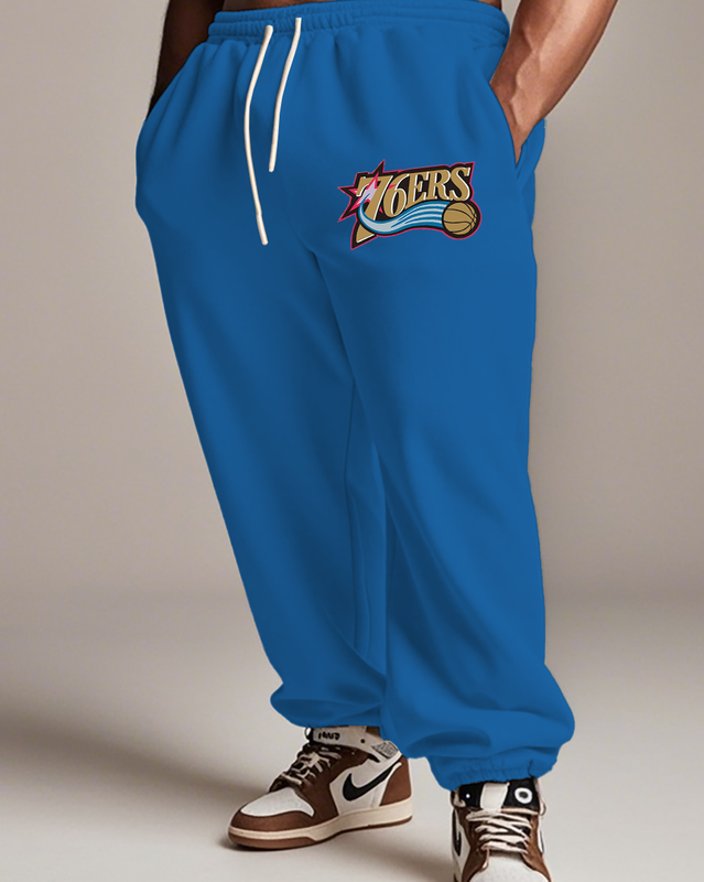 Men's Philadelphia 76ers Plus Size Hoodie