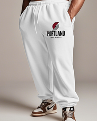 Portland Trail Blazers-Kapuzenpullover für Herren in Übergröße