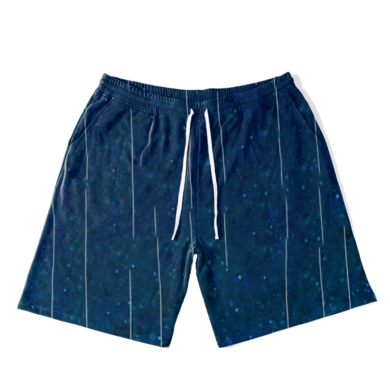 T-shirt et short grande taille REACHING FOR THE STARS pour hommes