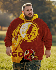 Sweat à capuche grande taille pour homme Redskins