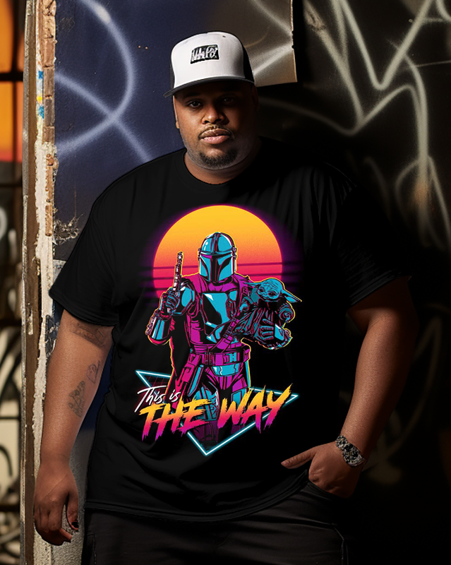 Men's This is the 80s Way Plus Size Short Sleeve T-Shirt