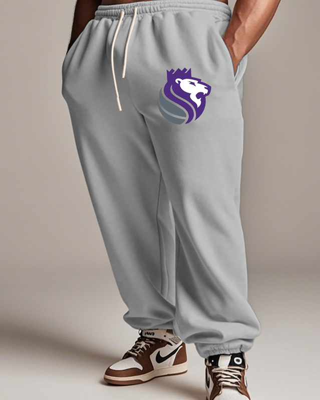 Sweat à capuche grande taille pour homme Sacramento Kings