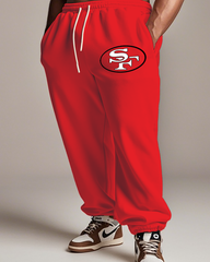 Men's San Francisco 49ers Plus Size Hoodie